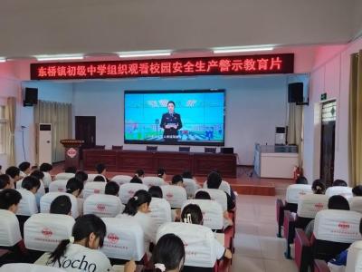 东桥镇多校联合开展校园安全大讲堂