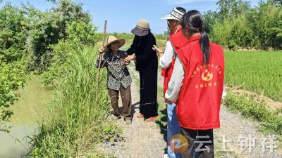 石牌镇彭墩村：志愿力量暖乡村 安全文化双护航