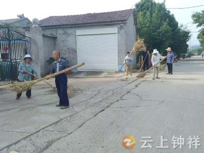 积分赋能志愿行 除草护绿美乡村——东桥镇团山村开展人居环境整治志愿服务活动