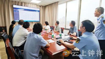 省司法厅社矫处到钟开展社区矫正执法专项检查