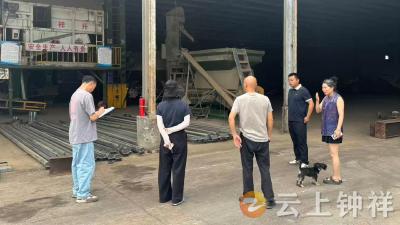洋梓镇莲花村：抓实烘干厂安全检查 筑牢粮食生产安全防线