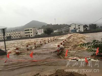 英山再遭强降雨 启动防汛二级应急响应