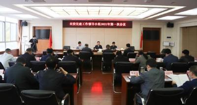 市委党建工作领导小组2021年第一次会议召开