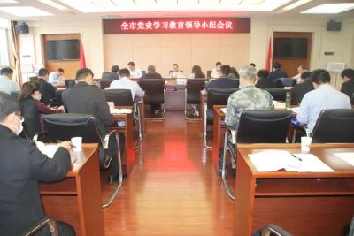 全市党史学习教育领导小组会议提出新要求