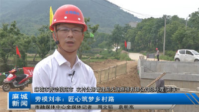 【弘扬劳模精神 奋进新时代】刘丰：匠心筑梦乡村路