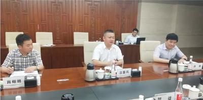 汪国兵拜访中国电力国际发展有限公司高层