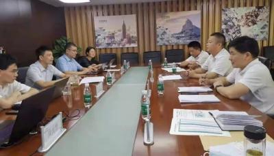 汪国兵与赛迪顾问公司高层会谈