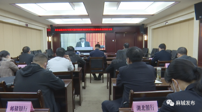 我市组织收看全省金融支持乡村振兴暨纾解融资难融资贵问题现场会议