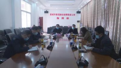 市领导检查常态化疫情防控工作