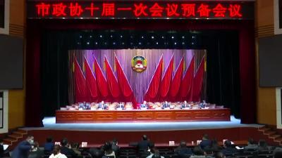 【聚焦两会】市政协十届一次会议召开预备会议