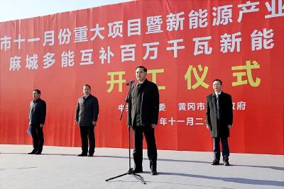 总投资105亿元！麻城8个重大项目集中开工