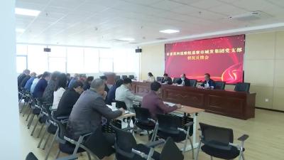 市委第四巡察组反馈巡察市城发集团党支部情况
