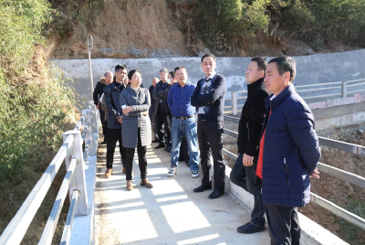 省应急厅调研我市防汛抗旱工作