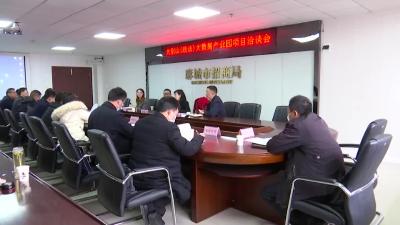 中电资产管理有限公司来麻城洽谈大别山（政法）大数据产业园项目
