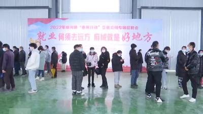 春风行动线上线下双管齐下稳企保就业
