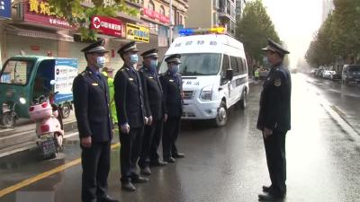 市城管执法局筑牢“两节”期间疫情防控“安全线”