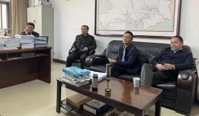 市领导带队赴省水利厅汇报对接工作
