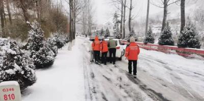 以雪为令 迎寒而战！麻城各地战冰雪保平安