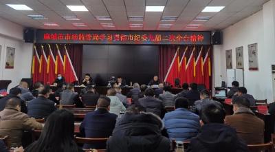 市市场监管局学习贯彻市纪委九届二次全会精神