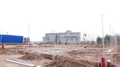 中稹数字现代农业产业园项目建设如火如荼