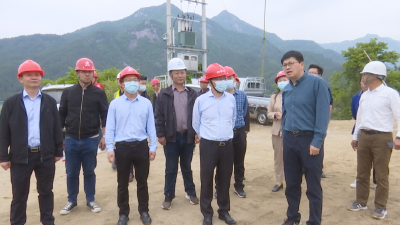 省农村饮水安全保障中心主任陈建华到麻城调研农村饮水安全工作