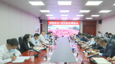 高效推动健康驿站+项目落地见效！市委书记汪国兵提出这些要求