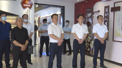 鄂州市梁子湖区考察团到麻城考察学习乡村振兴工作