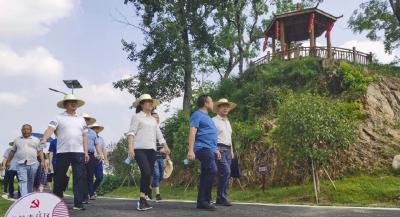 我市美丽乡村建设迎接省级验收