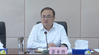 全市重点项目对接“三区三线”工作，裴永波再次提出要求！