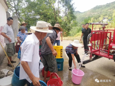 夫子河镇：两天一轮 送水到家