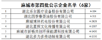 喜讯！麻城市新增63家国家级高新技术企业