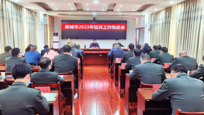 我市收听收看全省征兵工作电视电话会议