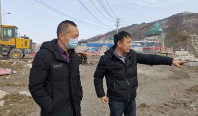 市发改局督办省预算内项目建设进展