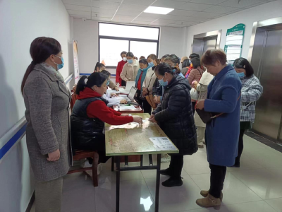 白果镇组织开展“两癌”筛查活动