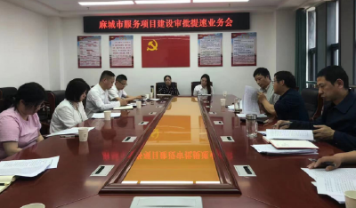 市政数局组织召开服务项目建设审批提速业务会