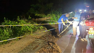 福田河镇：不惧风雨赴一线   勠力同心保安澜