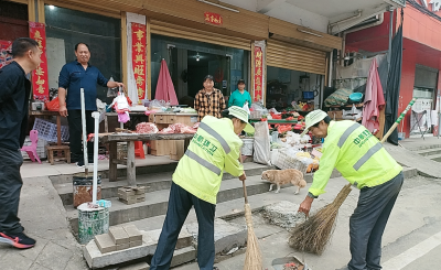 顺河镇：街道整治再发力 干净整洁迎“双节”