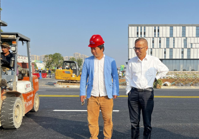 【聚焦石博会】市城发集团加紧石博会周边配套设施建设