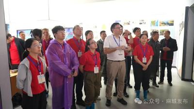 联合国教科文组织专家再评估考察黄冈大别山世界地质公园（麻城园区）