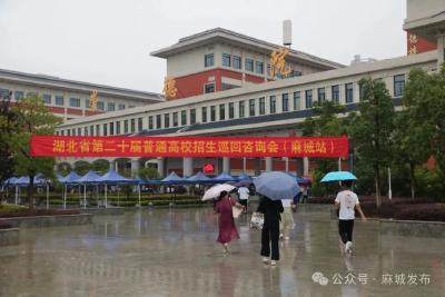 风雨无阻！省内外高校麻城集结，“最强解说”助力学子点亮梦想，启航未来！