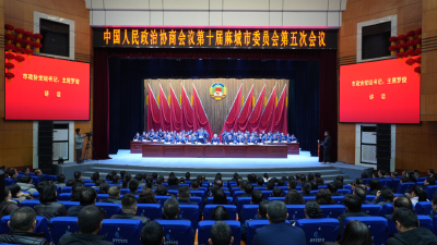 市政协十届五次会议胜利闭幕