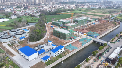 【项目一线】厂网一体 系统治理 麻城水清岸绿的城市新图景正加速绘就