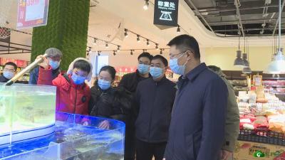 刘朝开展春节期间走访慰问并调研疫情防控工作