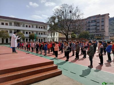 茅坪场镇：结核病防治知识进校园