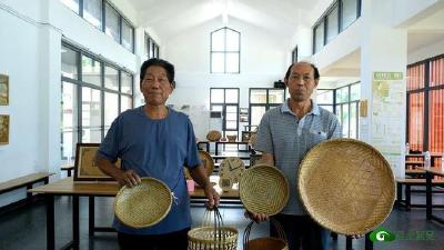 旧县镇荣获首届乡村振兴技能大赛竹艺编制比赛二等奖