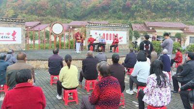 【深入学习贯彻党的二十大精神】湖北大鼓来说唱 二十大精神入民心