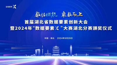 直播丨 首届湖北省数据要素创新大会暨2024年“数据要素×”大赛湖北分赛颁奖仪式