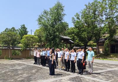 寻红色基因 践水利使命——市县水利、农业部门联合开展5月支部主题党日活动