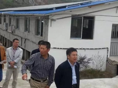 黄冈市委常委、宣传部长陈继平到塔水桥村调研精准扶贫工作