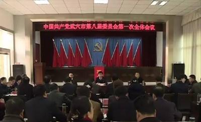 中国共产党武穴市第八届委员会第一次全体会议召开